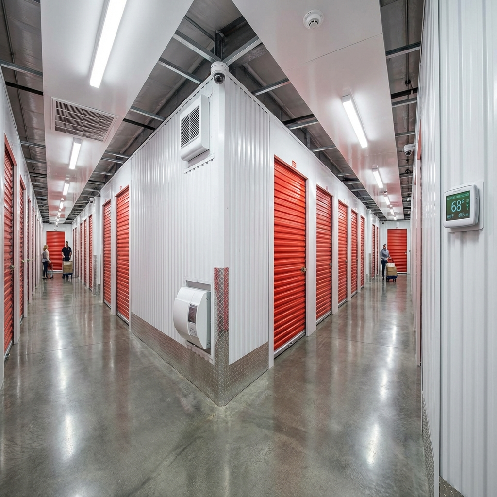 All Good Self Storage facility exterior in Ladonia, Alabama